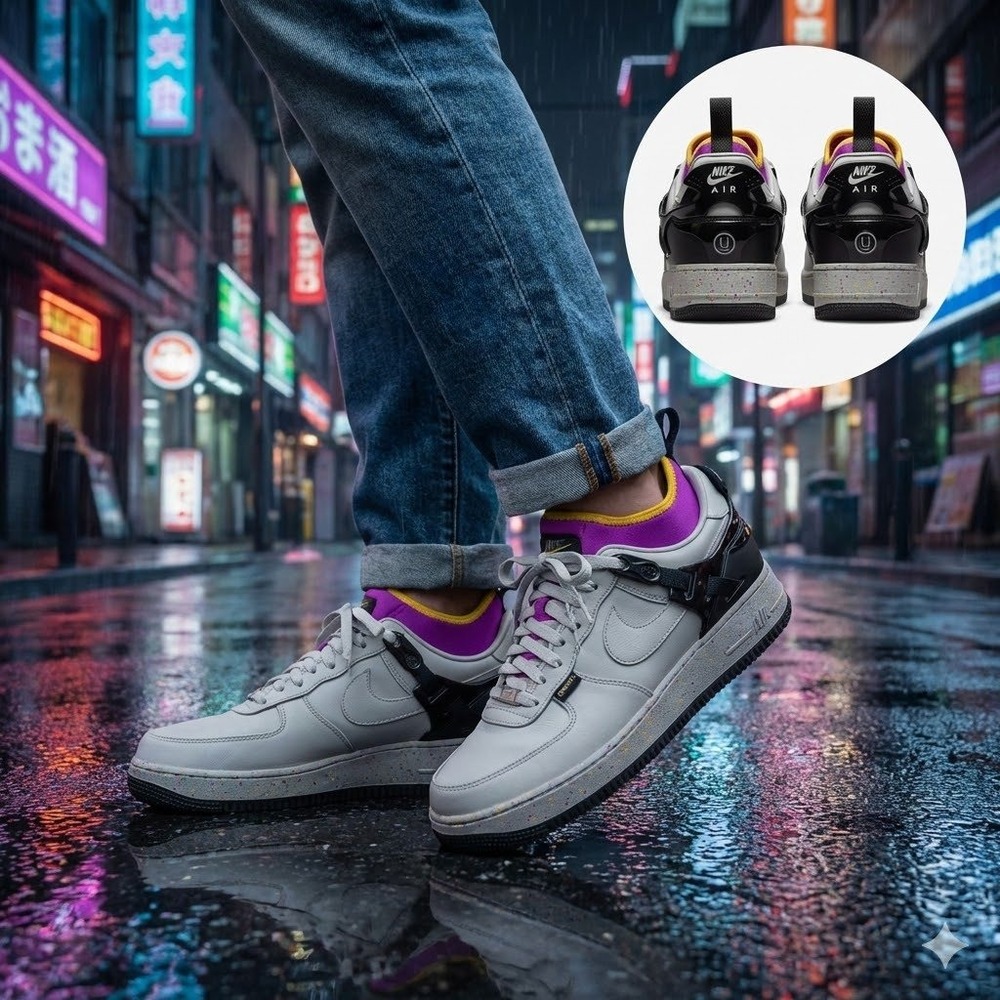 Nike Air Force 1 Low x Undercover Grey Fog Gore-Tex Men's 11.5 DQ7558-001 ACG SP